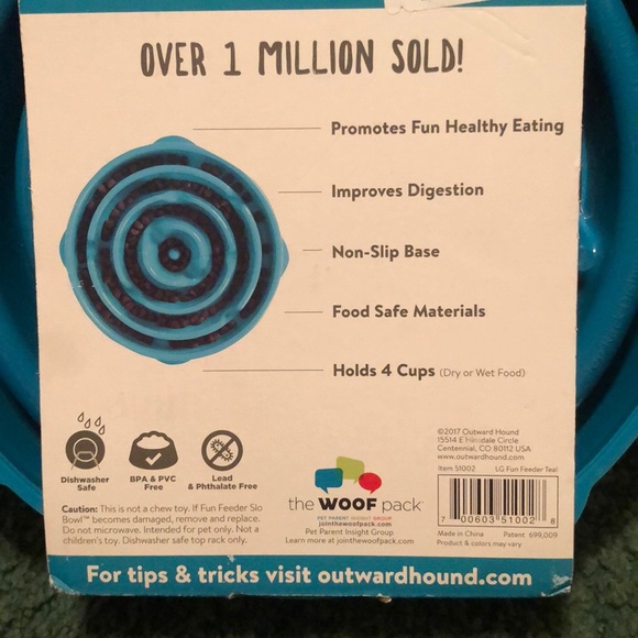 Pet Fun Feeder Slo Bowl - Picture 2 of 4